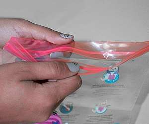 Saco plastico com ziper Saco plastico com ziper